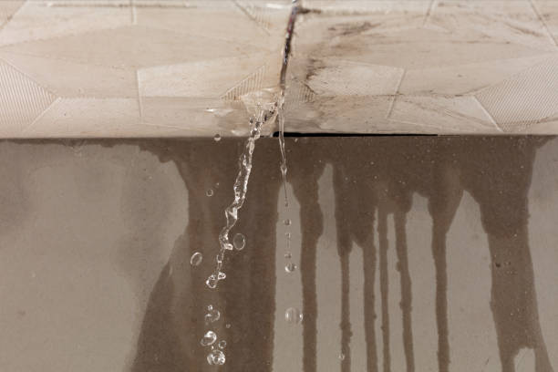 Professional Water Extraction technician working in Burnet, TX